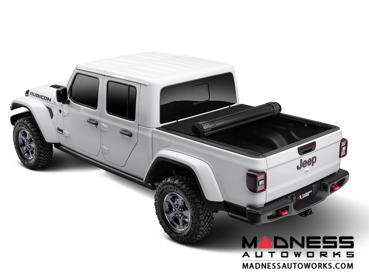 Jeep Gladiator Armis Hard Rolling Bed Cover w/ Trail Rail Cargo System